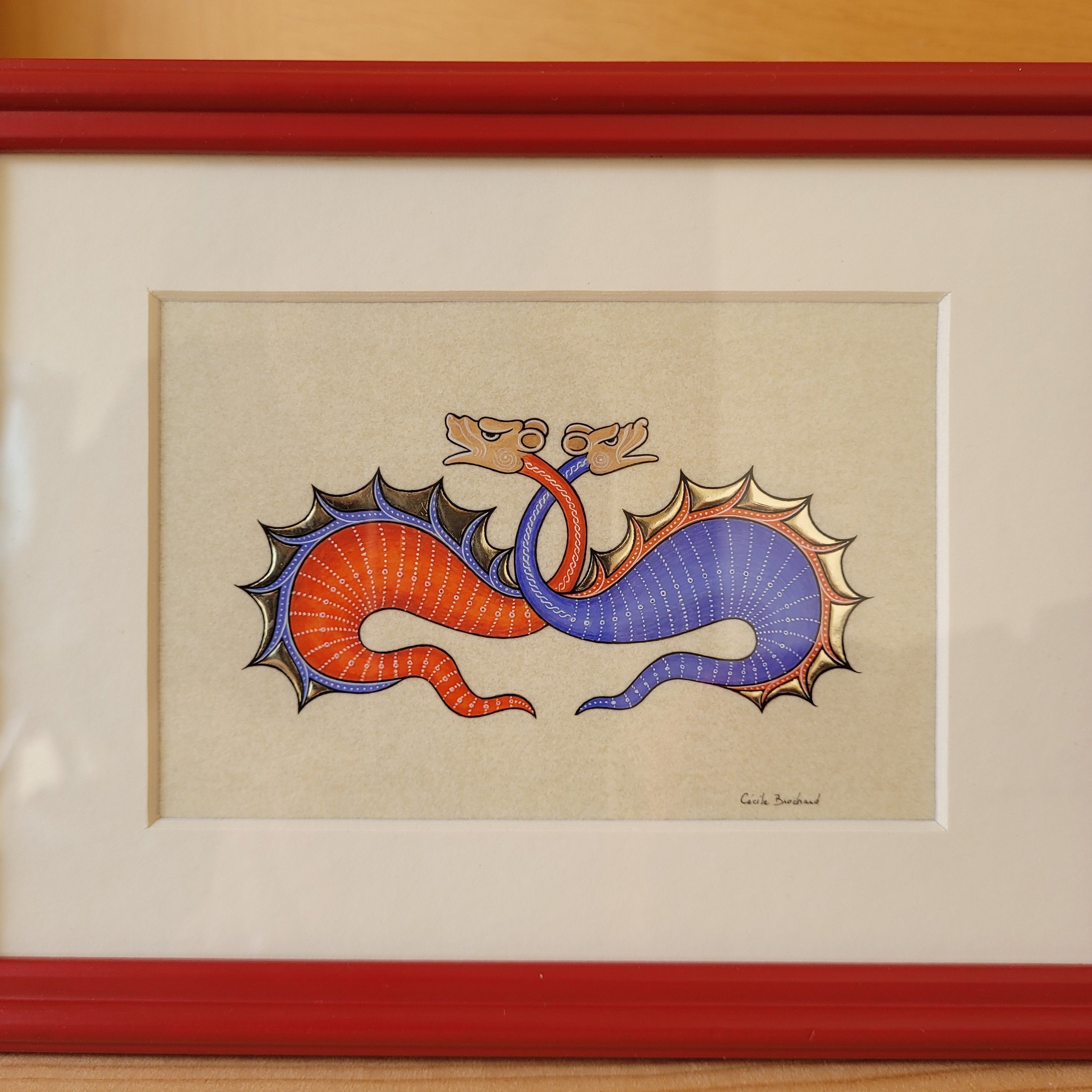 Cr&eacute;atures gothiques entrelac&eacute;es