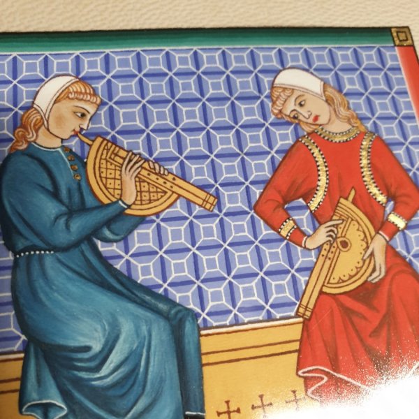 Miniatura illuminata: Musicisti